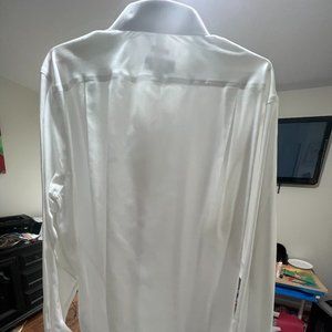 Joseph Abboud Non-Iron Twill 100% Cotton Dress Shirt-